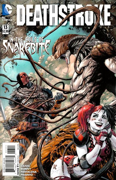 Deathstroke, Vol. 3 Serpent's Strike |  Issue#13 | Year:2015 | Series: Deathstroke | Pub: DC Comics | Tyler Kirkham Regular