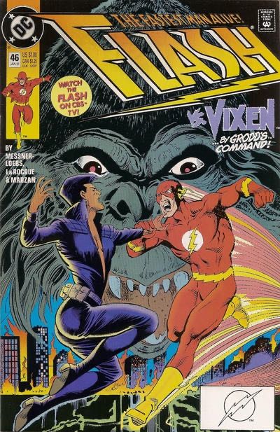 Flash, Vol. 2 The Day of the Beast |  Issue#46A | Year:1991 | Series: Flash | Pub: DC Comics |