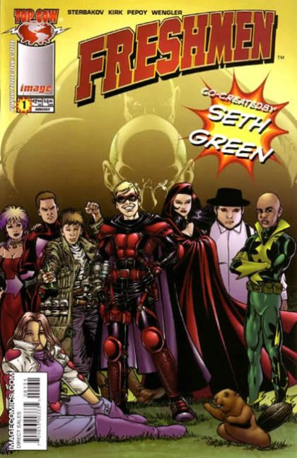 Freshmen, Vol. 1 Superhero Basics, 101: Introduction to Super Powers |  Issue#1A | Year:2005 | Series: Freshmen | Pub: Image Comics |