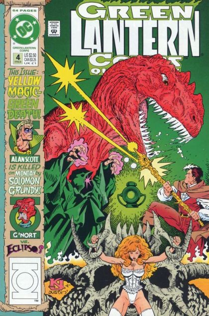 Green Lantern Corps Quarterly The Book of Order / Precious / Grudge Match / Revenge of The G'nerd / The Best Choice |  Issue#4A | Year:1993 | Series: Green Lantern | Pub: DC Comics | Direct Edition