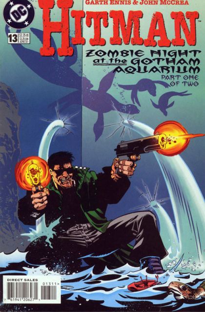 Hitman Zombie Night at the Gotham Aquarium, Part 1 |  Issue