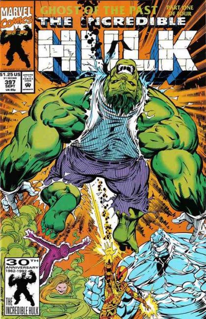 The Incredible Hulk, Vol. 1 Ghost Of The Past, Part One: Welcome Home |  Issue#397A | Year:1992 | Series: Hulk | Pub: Marvel Comics |