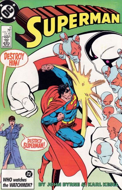 Superman, Vol. 2 The Last Five Hundred |  Issue#6A | Year:1987 | Series: Superman | Pub: DC Comics | Direct Edition