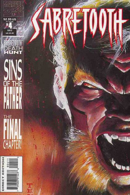 Sabretooth, Vol. 1 Sins Of The Fathers! |  Issue#4A | Year:1993 | Series: Sabretooth | Pub: Marvel Comics | Direct Edition