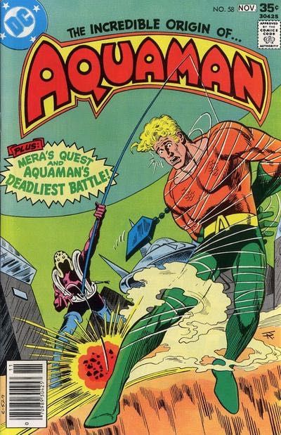 Aquaman, Vol. 1 Through A Past Darkly / Return To Disaster |  Issue#58 | Year:1977 | Series: Aquaman | Pub: DC Comics |