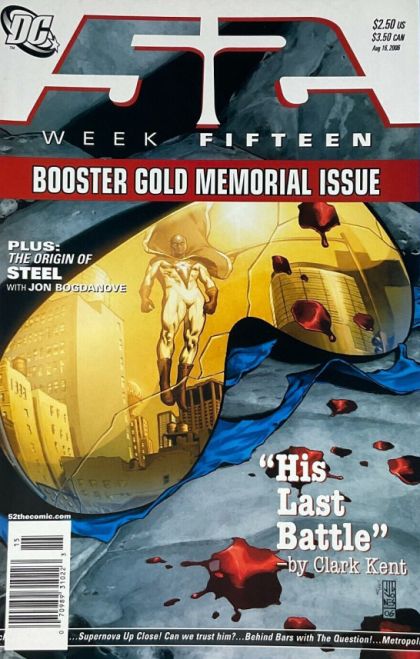 52 52 - Outshined / The Origin of Steel |  Issue#15B | Year:2006 | Series:  | Pub: DC Comics | J.G. Jones Newsstand