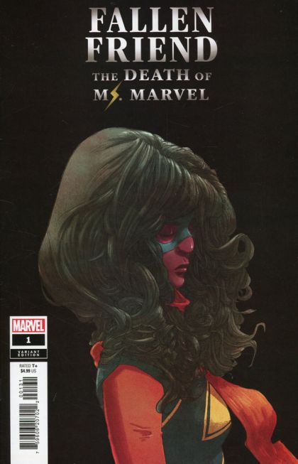 Fallen Friend: The Death of Ms. Marvel  |  Issue#1C | Year:2023 | Series: Ms. Marvel | Pub: Marvel Comics | Adrian Alphona Variant