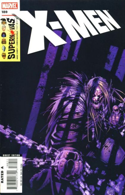 X-Men, Vol. 1 Supernovas, Part 2 |  Issue#189A | Year:2006 | Series: X-Men | Pub: Marvel Comics | Chris Bachalo Regular