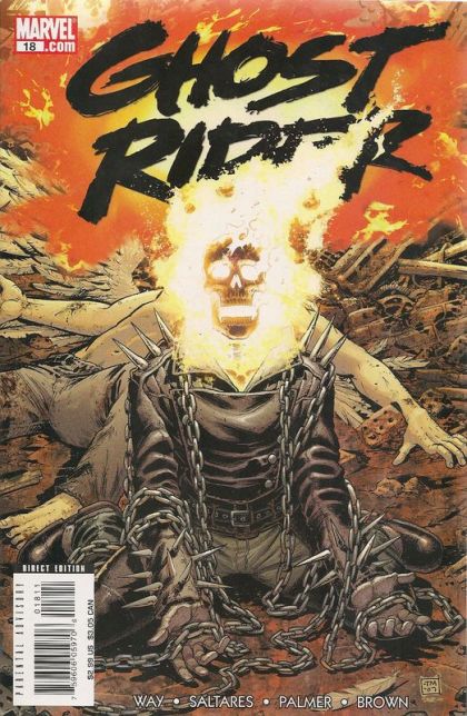 Ghost Rider, Vol. 5 Revelations, Part 5 |  Issue#18A | Year:2008 | Series: Ghost Rider | Pub: Marvel Comics |