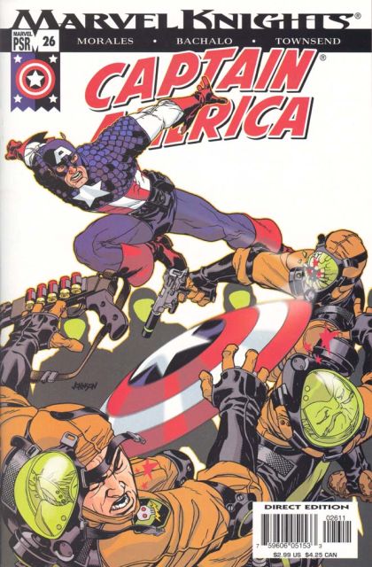 Captain America, Vol. 4 The Bucky Issue |  Issue#26A | Year:2004 | Series: Captain America | Pub: Marvel Comics | Direct Edition
