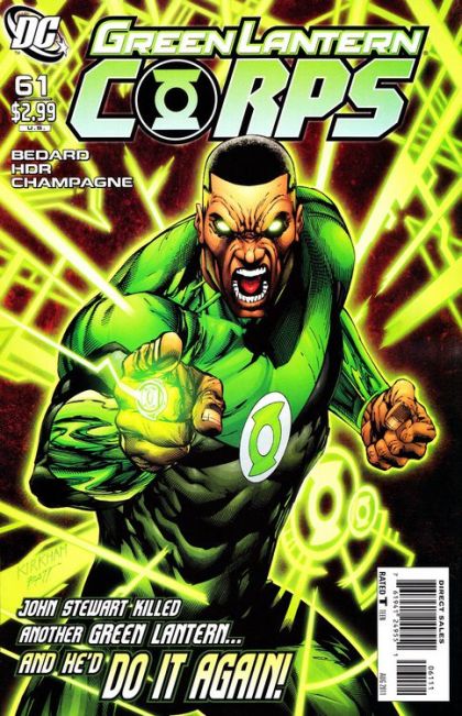 Green Lantern Corps, Vol. 1 Flashpoint - Beware My Power |  Issue#61A | Year:2011 | Series: Green Lantern | Pub: DC Comics | Tyler Kirkham Regular