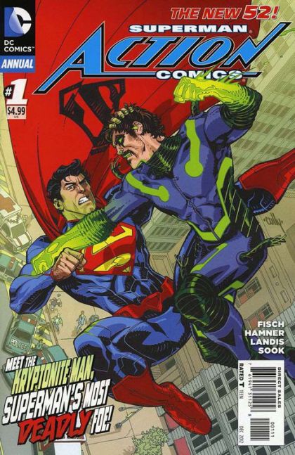 Action Comics, Vol. 2 Annual Vulnerable / Anchiale |  Issue#1A | Year:2012 | Series: Superman | Pub: DC Comics | Direct Edition