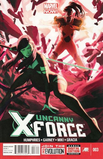 Uncanny X-Force, Vol. 2 Sweet Virginia |  Issue#3A | Year:2013 | Series: X-Force | Pub: Marvel Comics | Kris Anka Regular