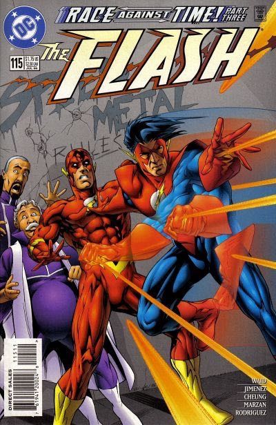 Flash, Vol. 2 Race Against Time, Chapter 3: Speed Metal |  Issue#115A | Year:1996 | Series: Flash | Pub: DC Comics | Direct Edition