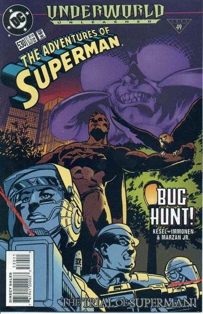 The Adventures of Superman Underworld Unleashed - Different Demons |  Issue#530A | Year:1995 | Series: Superman | Pub: DC Comics | Direct Edition