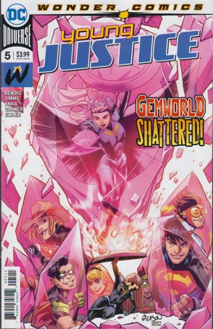 Young Justice, Vol. 3 Seven Crises, Part Five |  Issue#5A | Year:2019 | Series:  | Pub: DC Comics | Regular Patrick Gleason Cover
