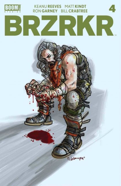 BRZRKR  |  Issue#4C | Year:2021 | Series:  | Pub: Boom! Studios | Rafael Grampá Foil Variant