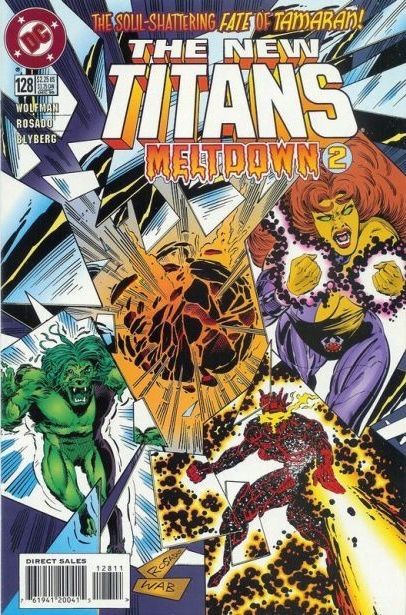 The New Titans Meltdown, Worlds Apart |  Issue#128 | Year:1995 | Series: Teen Titans | Pub: DC Comics |
