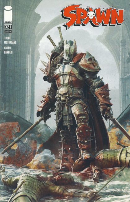 Spawn  |  Issue#321A | Year:2021 | Series: Spawn | Pub: Image Comics | Bjorn Barends Regular Cover