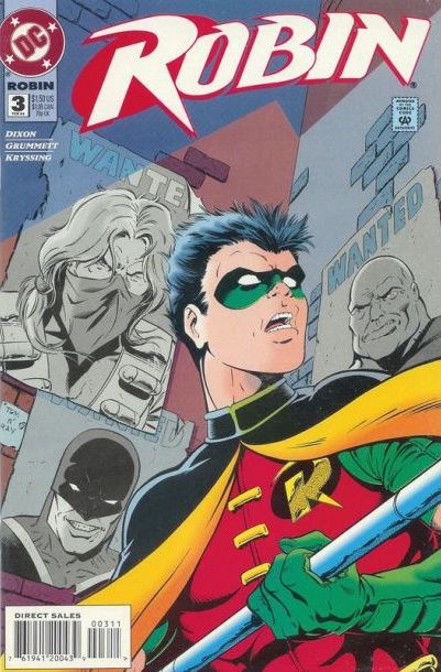 Robin, Vol. 2 Clueless |  Issue#3A | Year:1994 | Series: Robin | Pub: DC Comics |
