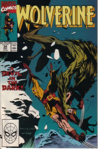 Wolverine, Vol. 2 The Hunter In Darkness |  Issue#34A | Year:1990 | Series: Wolverine | Pub: Marvel Comics |