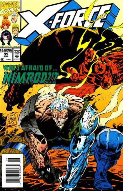 X-Force, Vol. 1 Beg Tomorrow |  Issue#35B | Year:1994 | Series: X-Force | Pub: Marvel Comics |