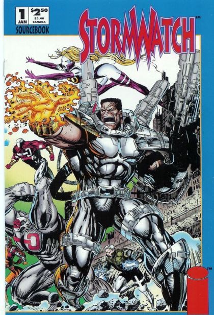 Stormwatch Sourcebook  |  Issue#1A | Year:1994 | Series: Stormwatch | Pub: Image Comics | Direct Edition