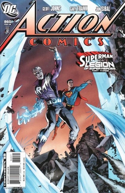 Action Comics, Vol. 1 Superman and the Legion of Super-Heroes, Chapter 3: Lightning And Shadows |  Issue#860C | Year:2007 | Series:  | Pub: DC Comics | Variant Cover