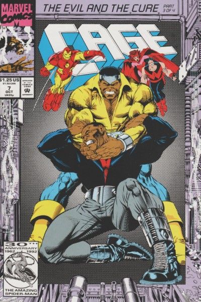 Cage, Vol. 1 The Evil and the Cure, The Power Principle |  Issue#7A | Year:1992 | Series: Power Man | Pub: Marvel Comics |
