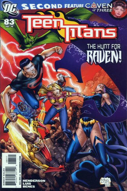 Teen Titans, Vol. 3 A Rift in a Haystack / Coven of Three: Dark Harvest, Chapter 1 |  Issue#83 | Year:2010 | Series: Teen Titans | Pub: DC Comics |