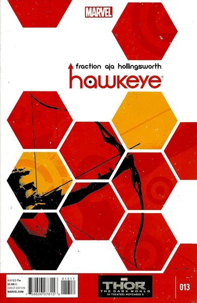 Hawkeye, Vol. 4 The U In Funeral |  Issue#13 | Year:2013 | Series: Hawkeye | Pub: Marvel Comics | David Aja Regular
