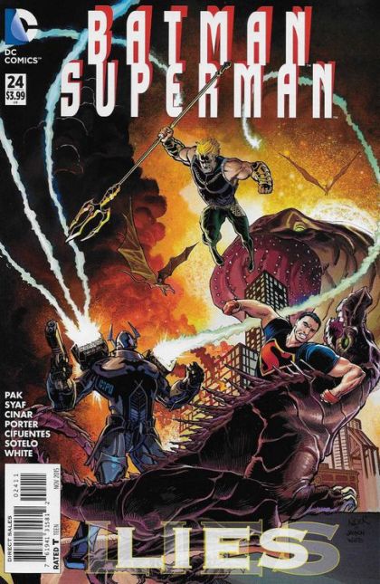 Batman / Superman Truth - Truth Hurts, Truth Hurts Part Four |  Issue#24A | Year:2015 | Series:  | Pub: DC Comics |