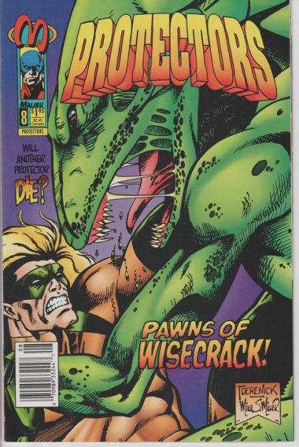 Protectors (Malibu) There Are Doors... |  Issue#8B | Year:1993 | Series: Protectors | Pub: Malibu Comics | Newsstand Edition