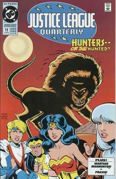 Justice League Quarterly Beautiful, Wonderful, Perfect / Heat Wave / The Damnation Agenda part 1: The Hiding Kind |  Issue#11A | Year:1993 | Series: JLA | Pub: DC Comics | Direct Edition