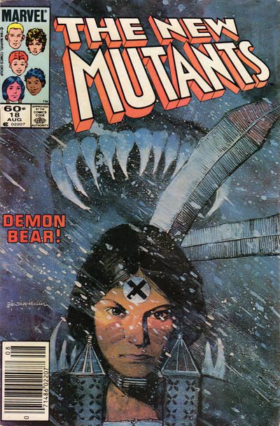New Mutants, Vol. 1 Death-Hunt |  Issue#18B | Year:1984 | Series: New Mutants | Pub: Marvel Comics |