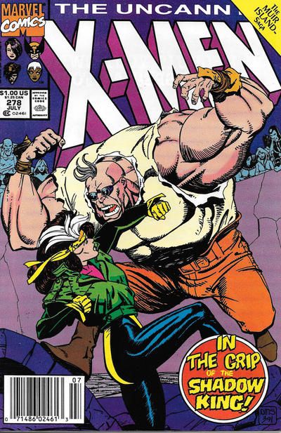 Uncanny X-Men, Vol. 1 The Muir Island Saga - Part 1: The Battle of Muir Isle |  Issue#278B | Year:1991 | Series: X-Men | Pub: Marvel Comics |