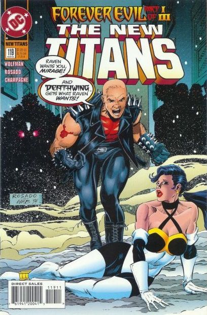 The New Titans Forever Evil, Dark Titans |  Issue#119 | Year:1995 | Series: Teen Titans | Pub: DC Comics |