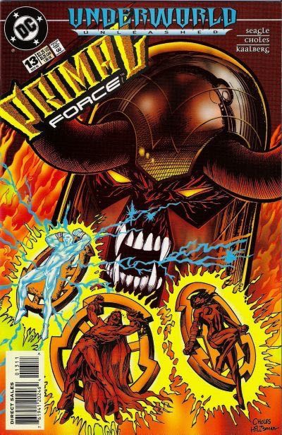 Primal Force Underworld Unleashed - Severance |  Issue#13A | Year:1995 | Series:  | Pub: DC Comics | Direct Edition