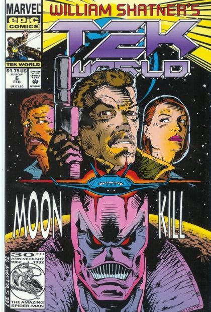 Tek World Moon Kill |  Issue#6A | Year:1993 | Series:  | Pub: Marvel Comics | Direct Edition