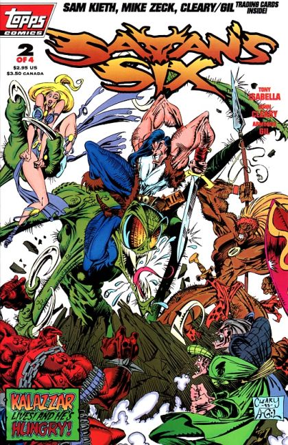 Satan's Six Idol Hands |  Issue#2 | Year:1993 | Series:  | Pub: Topps Comics |