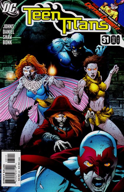 Teen Titans, Vol. 3 Lost And Found, Part 2 of 2 |  Issue#31A | Year:2006 | Series: Teen Titans | Pub: DC Comics | Direct Edition