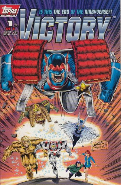 Victory  |  Issue#1B | Year:1994 | Series:  | Pub: Topps Comics | Variant Cover