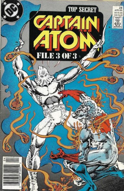 Captain Atom, Vol. 3 Final Conflict |  Issue#28B | Year:1989 | Series:  | Pub: DC Comics | Newsstand Edition