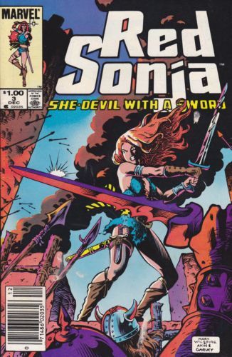 Red Sonja, Vol. 3 Siege! |  Issue#3B | Year:1983 | Series: Red Sonja | Pub: Marvel Comics |