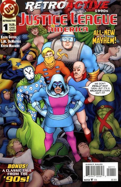 DC Retroactive: Justice League of America: The 90s Apokolips No! / Swansong |  Issue#1 | Year:2011 | Series:  | Pub: DC Comics |