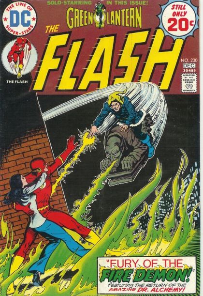 Flash, Vol. 1 The Fury Of The Fire-Demon!; The Man From Yesterday! |  Issue#230 | Year:1974 | Series: Flash | Pub: DC Comics |