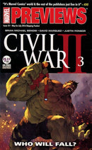 Marvel Previews, Vol. 3 Civil War II #3-4 |  Issue#10 | Year:2016 | Series: Marvel Previews | Pub: Marvel Comics |
