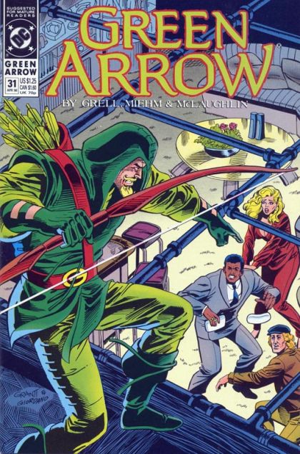Green Arrow, Vol. 2 The Canary Is A Bird Of Prey, Part 1 |  Issue#31 | Year:1990 | Series: Green Arrow | Pub: DC Comics |