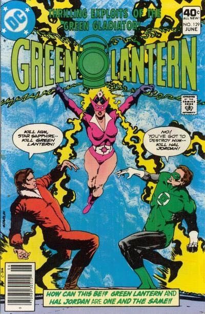 Green Lantern, Vol. 2 The Attack Of The Star Sapphire |  Issue#129A | Year:1980 | Series: Green Lantern | Pub: DC Comics |