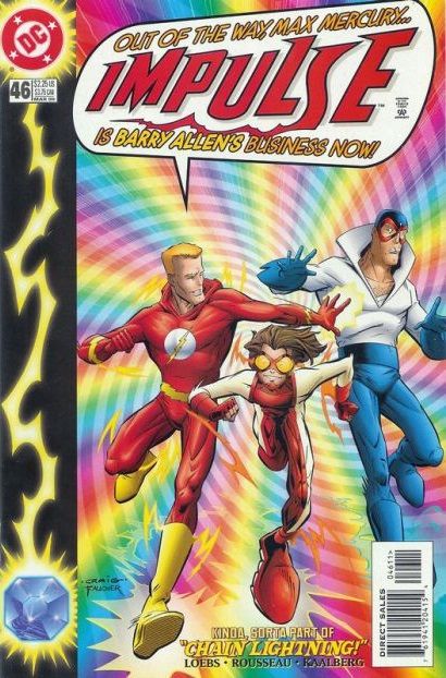 Impulse Chain Lightning, When Barry Met Bart |  Issue#46 | Year:1999 | Series: Teen Titans | Pub: DC Comics |
